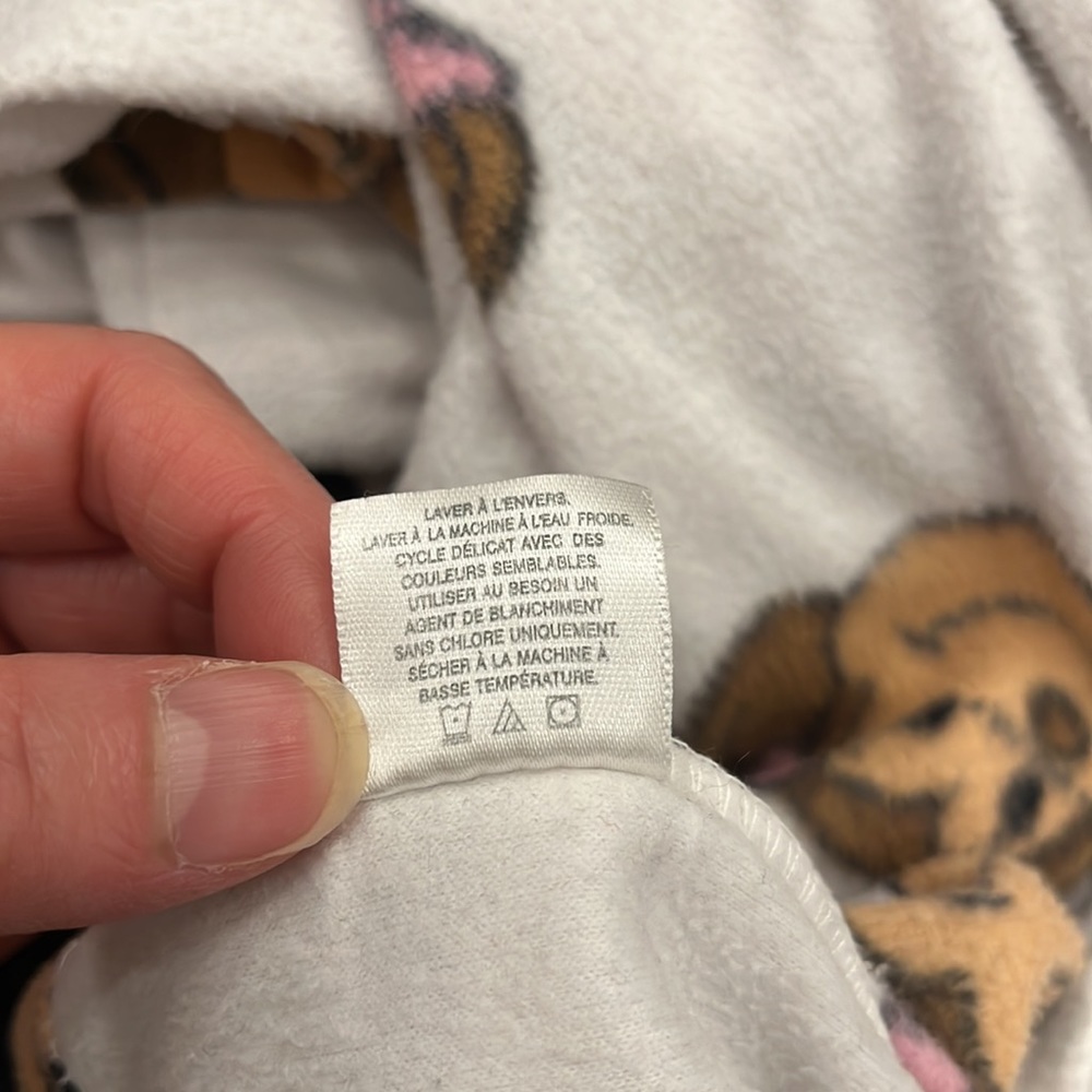Aeropostale Monkey Print Robe - Large - Picture 8 of 8